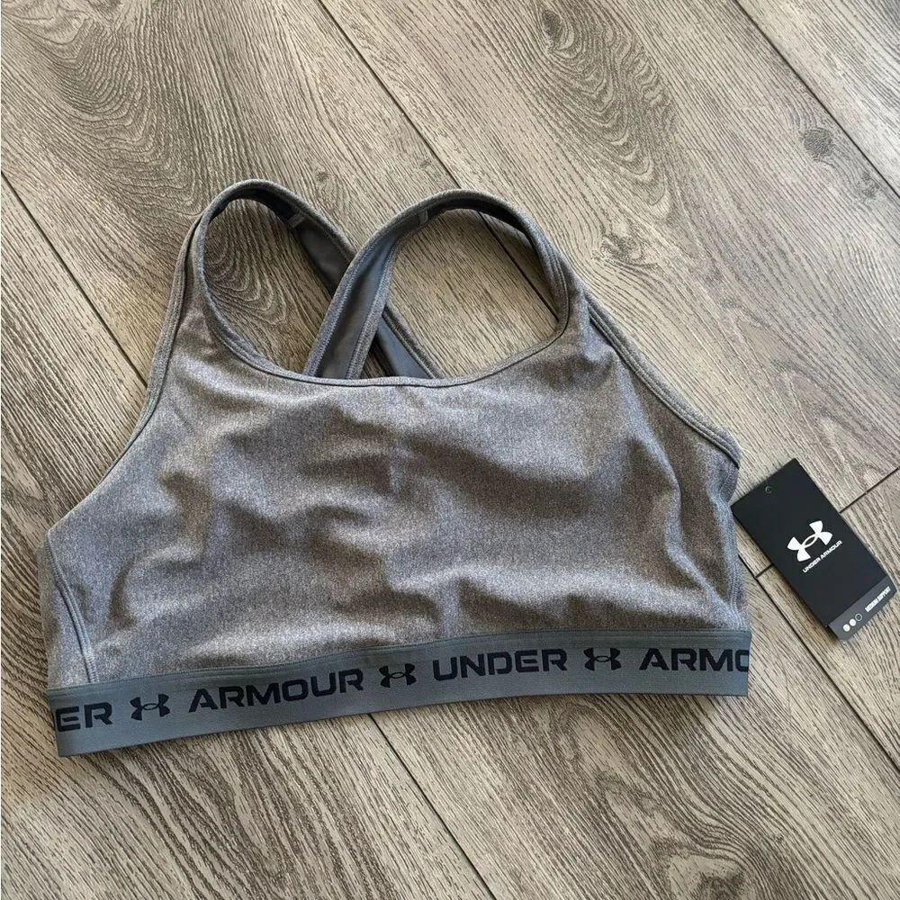 Under Armour Charcoal sport bra